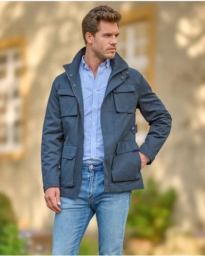 Wellington of Bilmore Standford jacket navy 10 navy