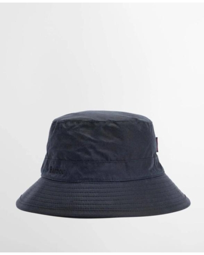 Barbour Waxed bucket hat navy