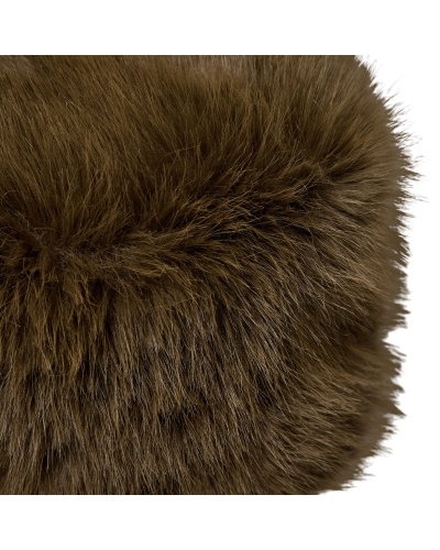 Sofie Schnoor Dora faux fur hat olive green