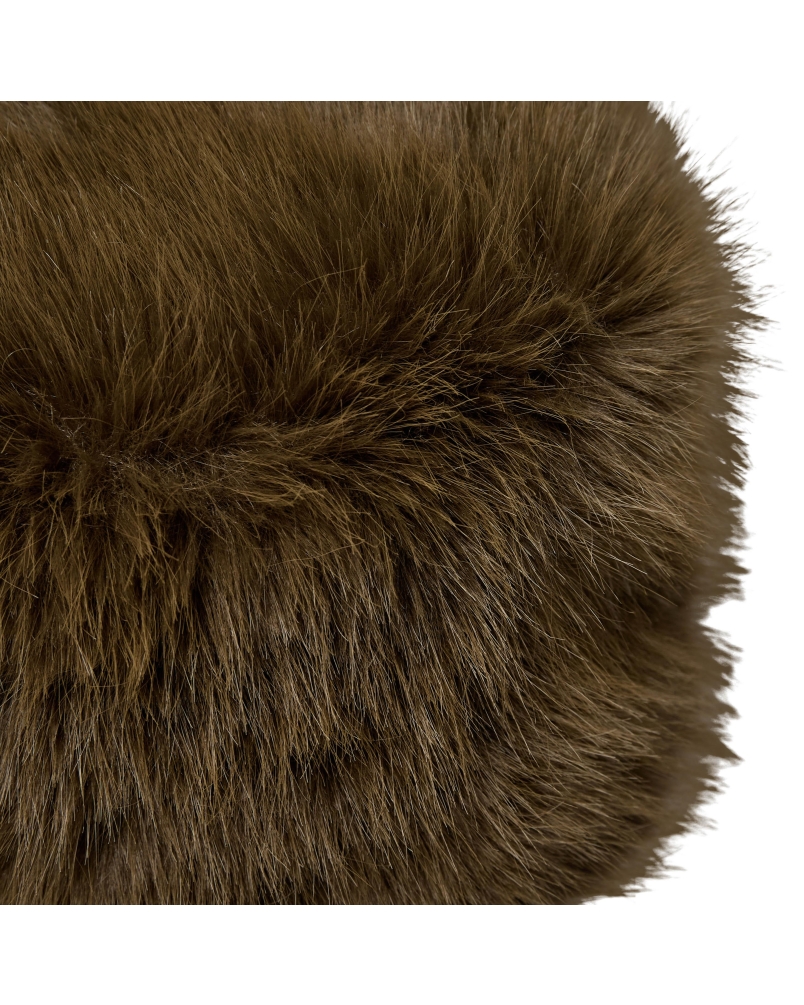 Sofie Schnoor Dora faux fur hat olive green