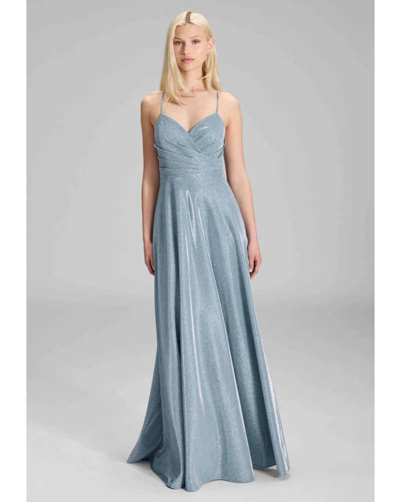 Swing evening dress sky blue sky blue