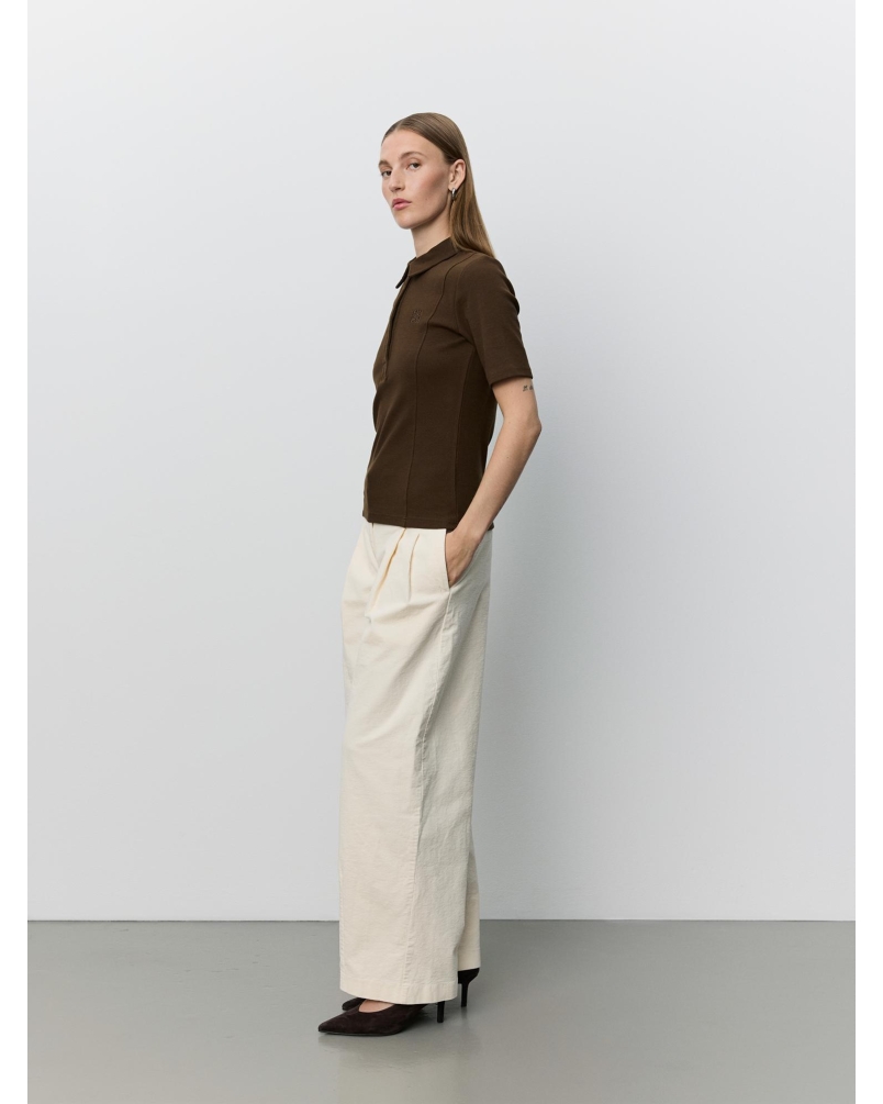 Sofie Schnoor Corlie corduroy trousers off white