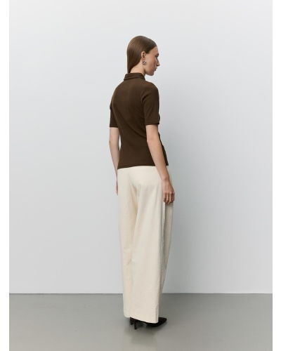 Sofie Schnoor Corlie corduroy trousers off white