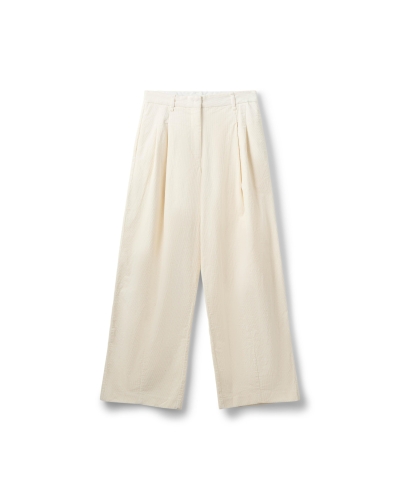 Sofie Schnoor Corlie corduroy trousers off white