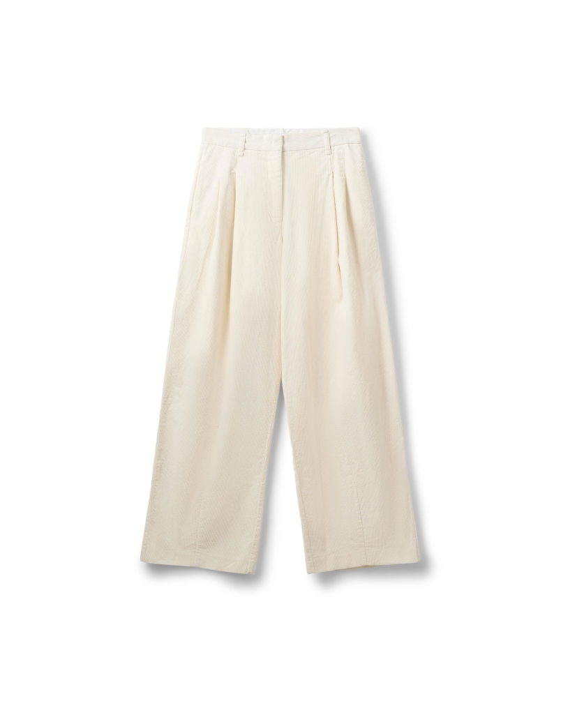 Sofie Schnoor Corlie corduroy trousers off white