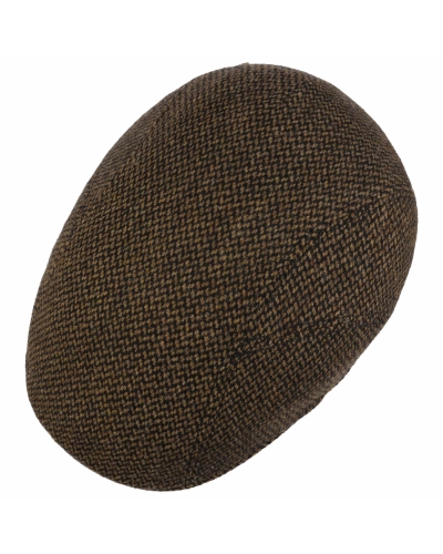 Stetson Driver cap virgin wool brown/black-1