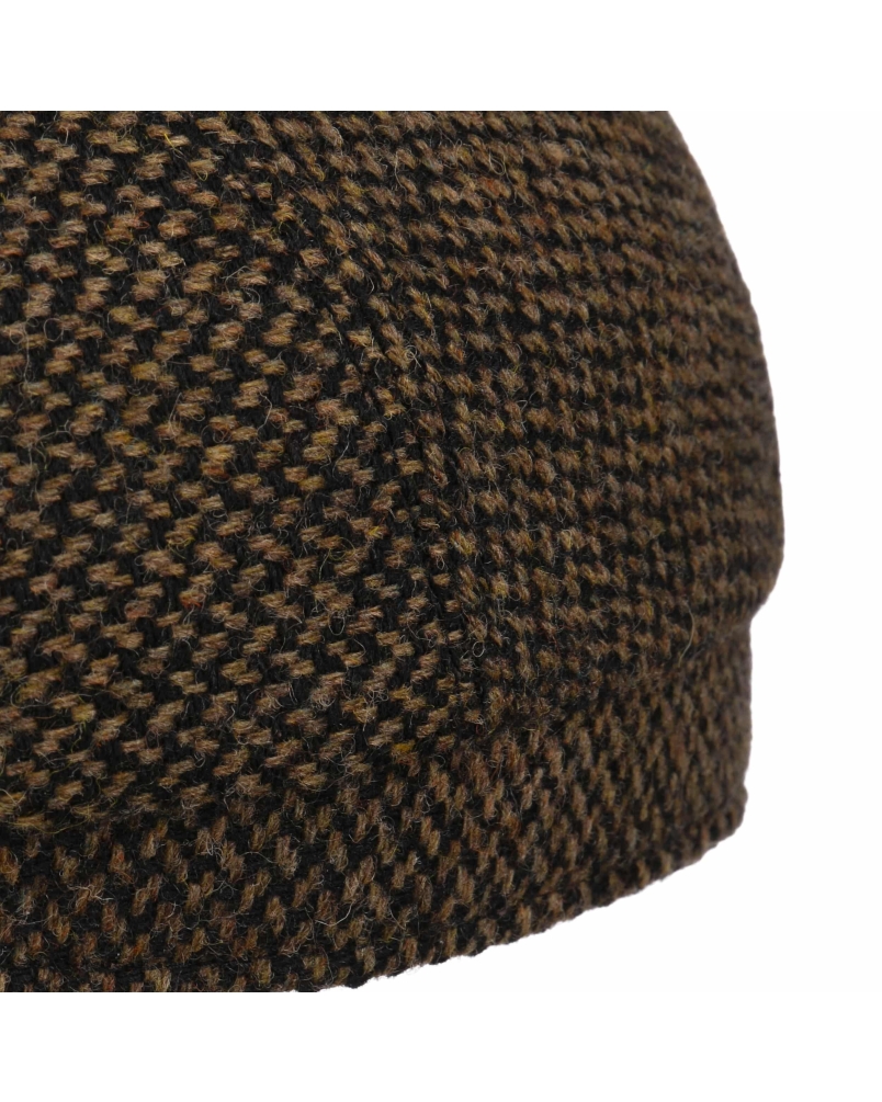 Stetson Driver cap virgin wool brown/black-1