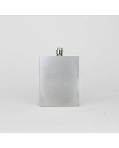 Sophos Square hip flask silver