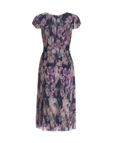 Swing Midi dress navy vintage pink navy/vintage pink