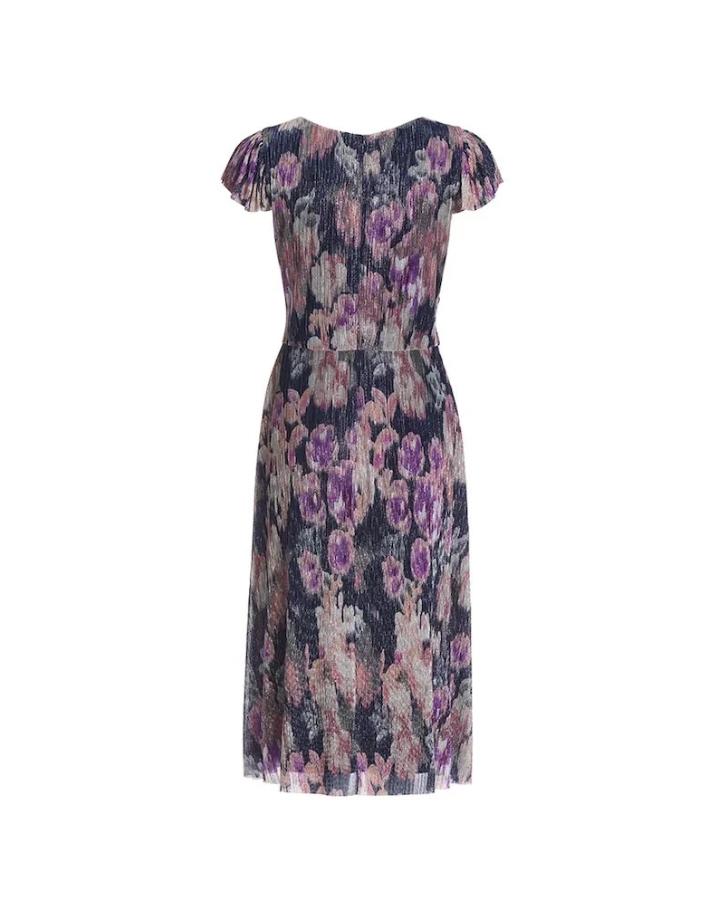 Swing Midi dress navy vintage pink navy/vintage pink