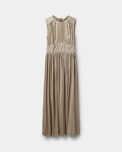 Sofie Schnoor Lin maxi dress feather gray