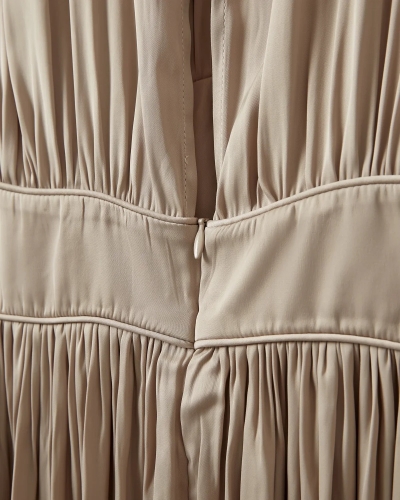 Sofie Schnoor Lin maxi dress feather gray