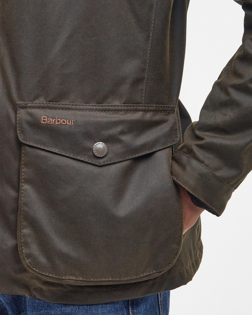 Barbour Ogston wax jacket olive olive
