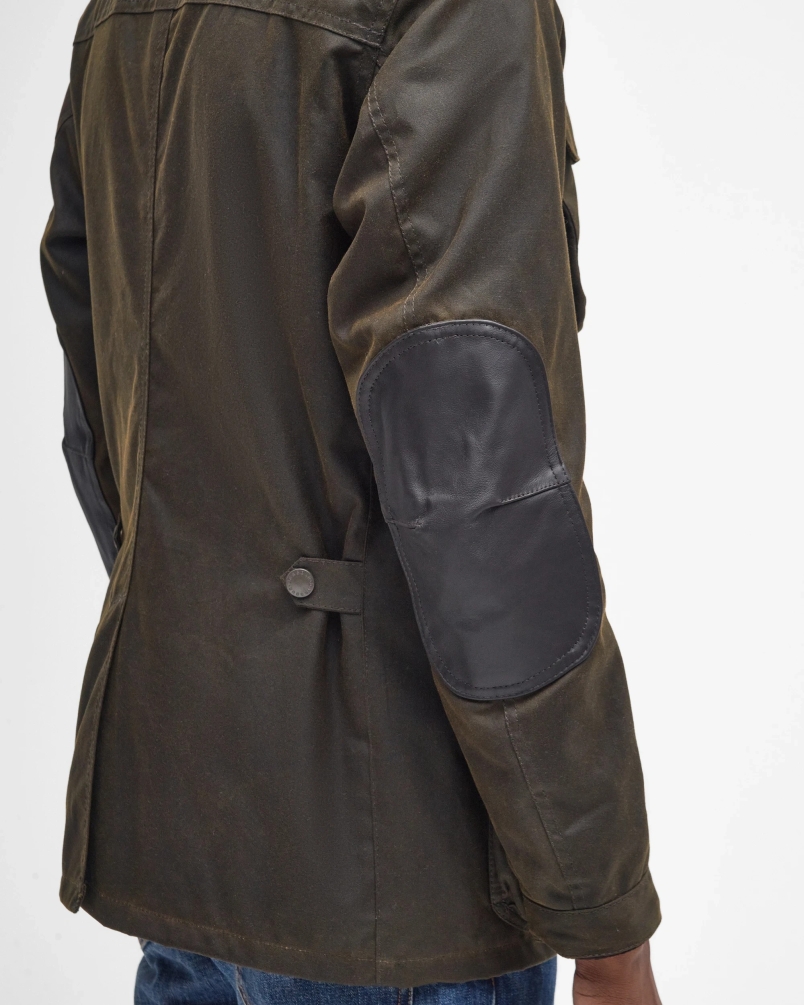 Barbour Ogston wax jacket olive olive