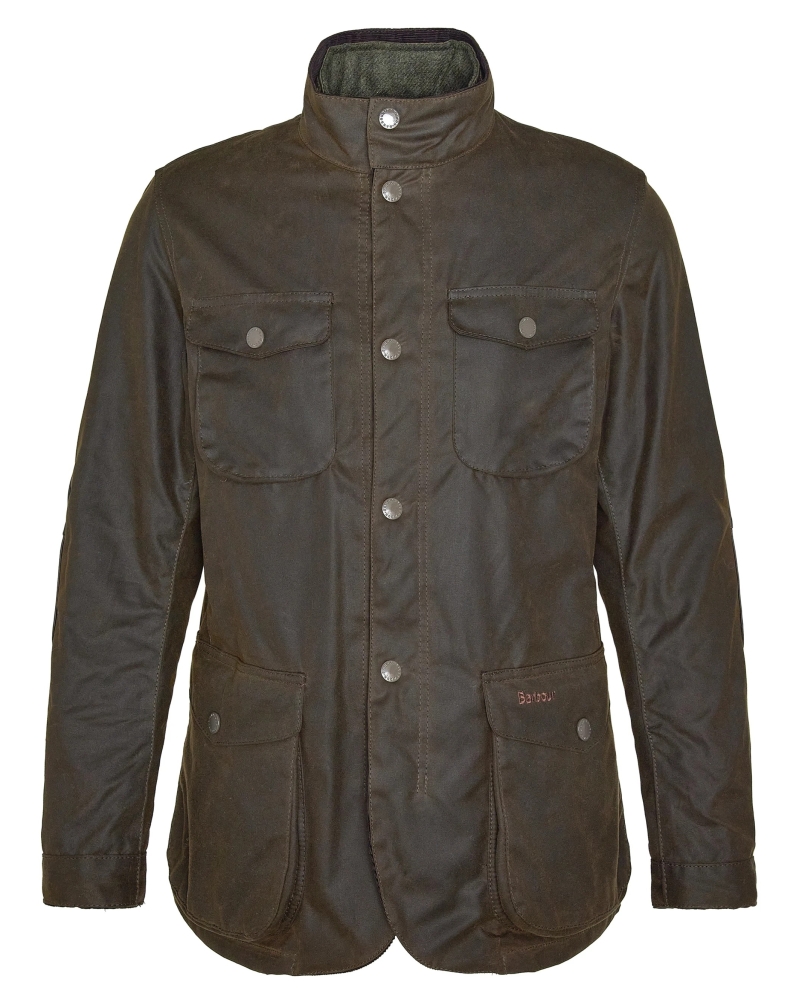Barbour Ogston wax jacket olive olive