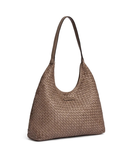 DEPECHE Depeche Sofya shoulderbag dark taupe