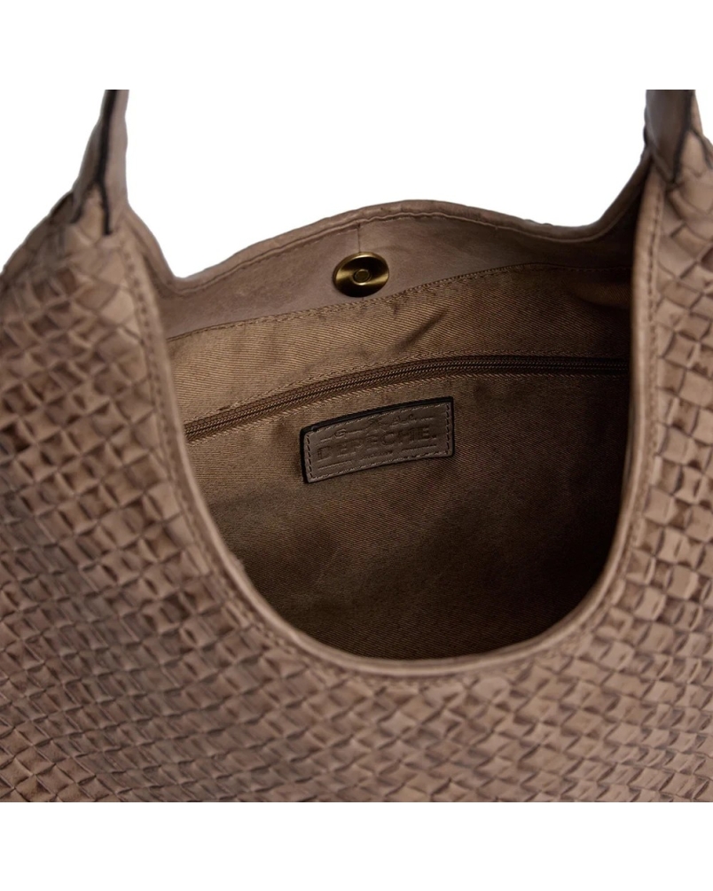 Depeche Sofya shoulderbag dark taupe dark taupe