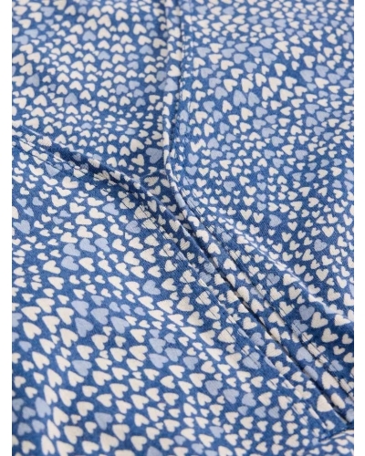 White Stuff Meg jersey dress blue mlt