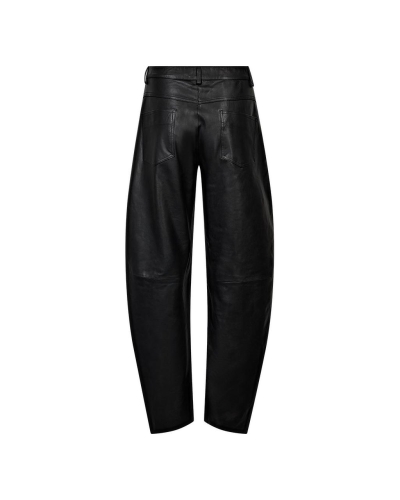 Depeche Milla balloon barrel pants full length black
