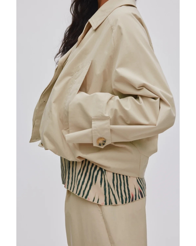 Rabens Saloner Tilla fusion jacket sand