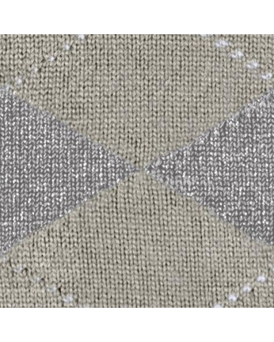 Burlington Marylebone lurex dames sokken light grey