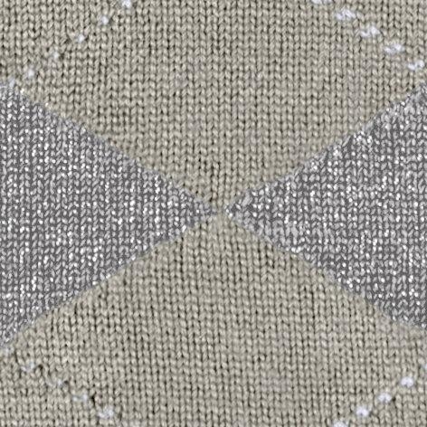 Burlington Marylebone lurex dames sokken light grey