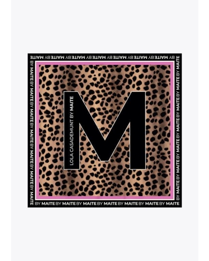 LOLA CASADEMUNT Lola Casademunt by Maite Animal print scarf