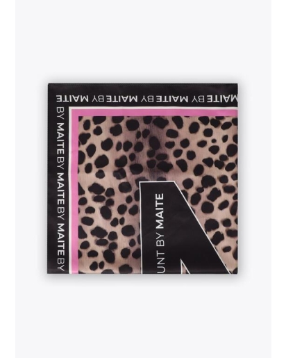 LOLA CASADEMUNT Lola Casademunt by Maite Animal print scarf