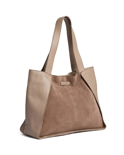 Depeche Madrid shopper 224 taupe