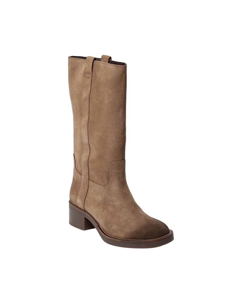 Sofie Schnoor Juliane suede boot dark sand