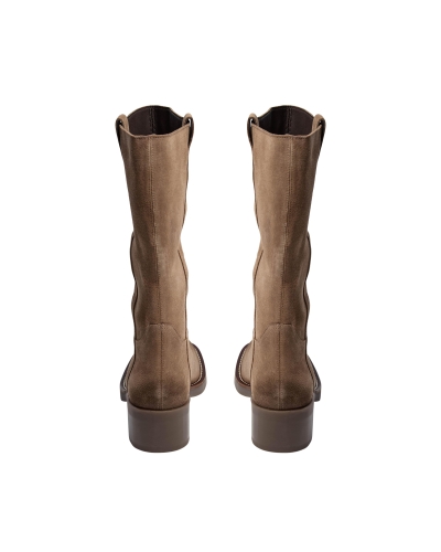 Sofie Schnoor Juliane suede boot dark sand