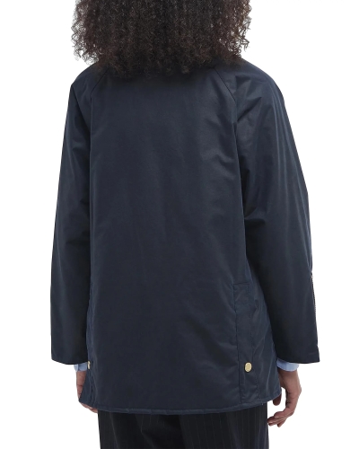 Barbour Esther wax jacket navy