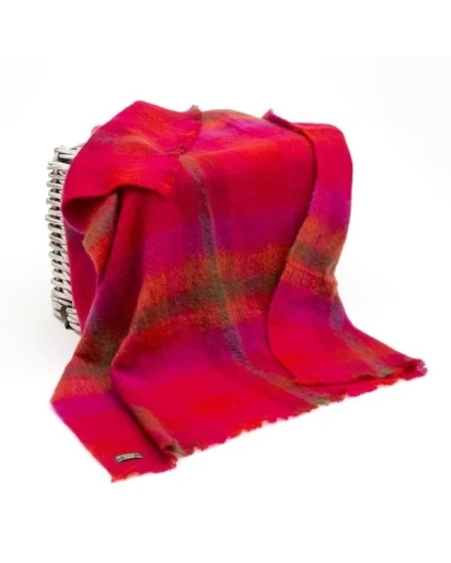 JOHN HANLY John Hanly mohair wool throw (137x182)