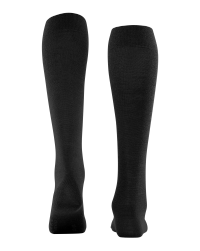 Falke Softmerino dames kniekousen black-