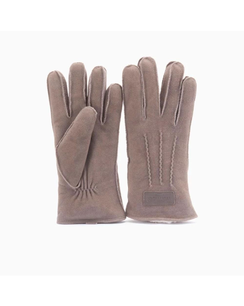 Warmbat Suede women gloves pebble