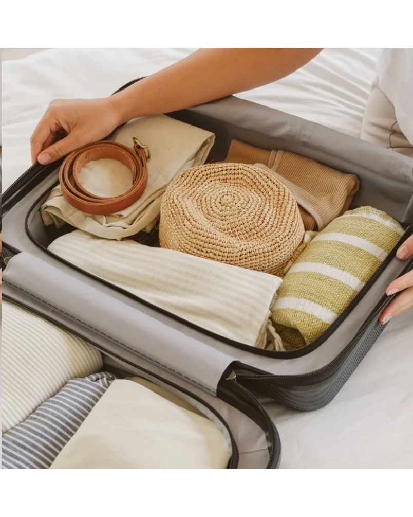 House of Ord Riviera Raffia Fedora naturel