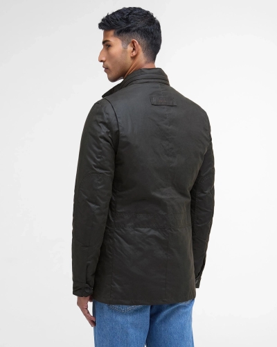 Barbour Corbridge wax jacket olive
