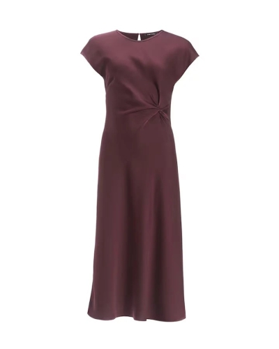 Swing slip dress merlot merlot