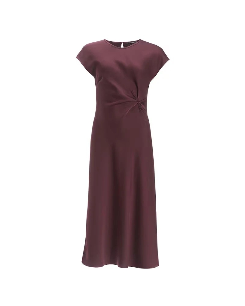 Swing slip dress merlot merlot
