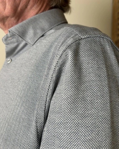 De Vent Henry black white herringbone black white herringbone