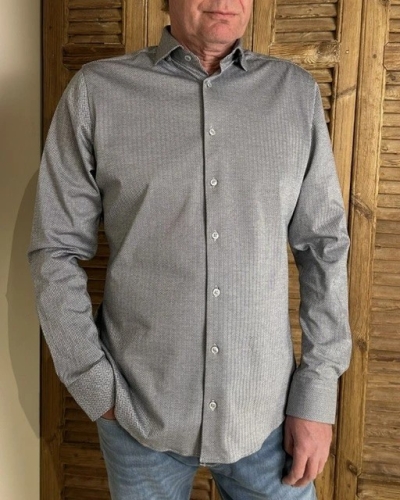 De Vent Henry black white herringbone black white herringbone