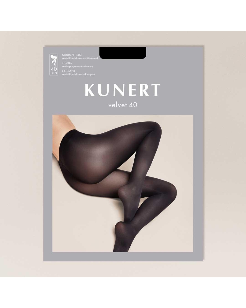Kunert Velvet 40 black-
