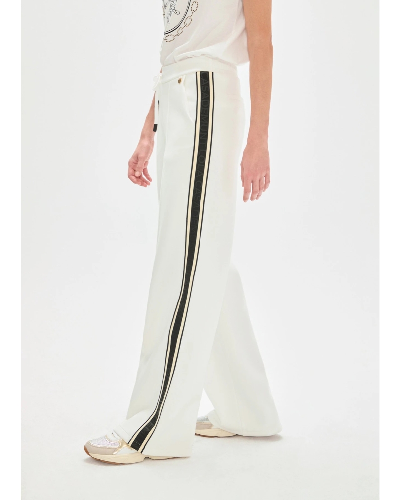 Lola Casademunt Scuba pants ecru ecru