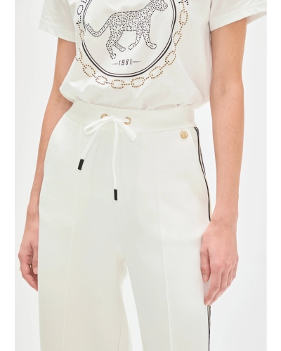 Lola Casademunt Scuba pants ecru ecru