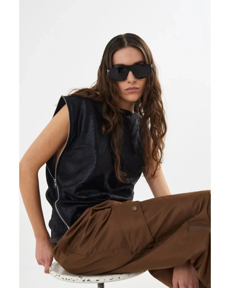 ALLIYAS TOP BLACK