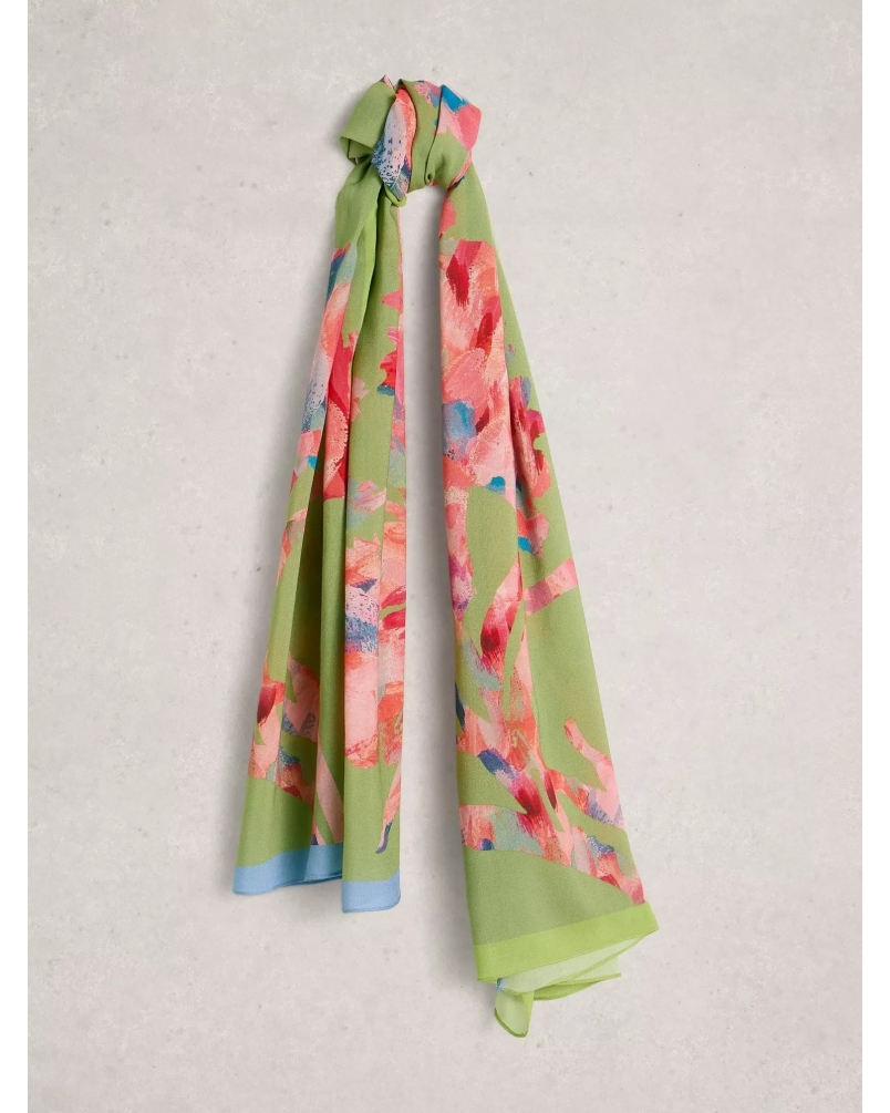 White Stuff Sophie scarf green pr