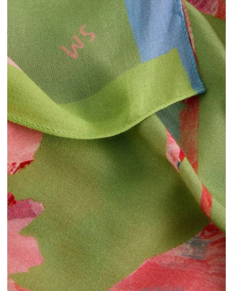 White Stuff Sophie scarf green pr