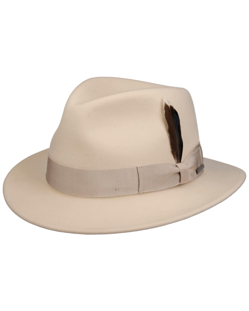 Stetson Traveller woolfelt/cashmere wool white