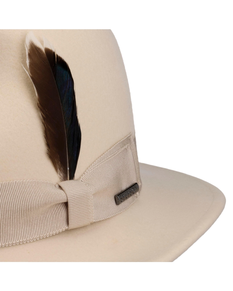Stetson Traveller woolfelt/cashmere wool white