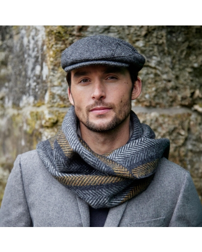 JOHN HANLY John Hanly Irish cashmere merino wool scarf